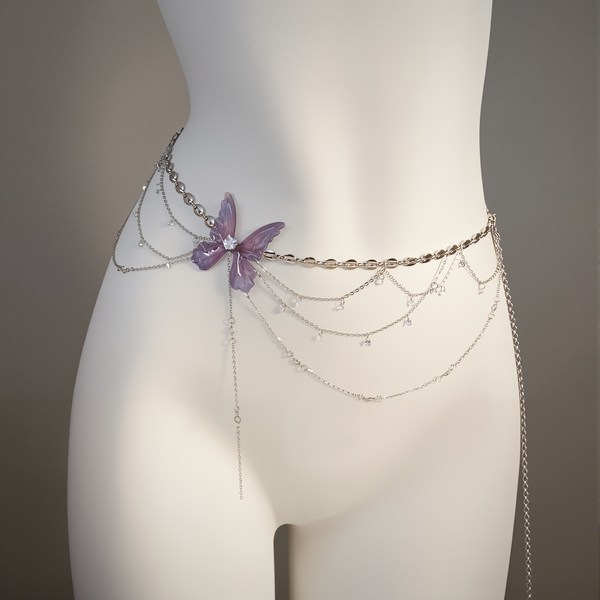 Enchanted Pearl Elegance Waist Chain