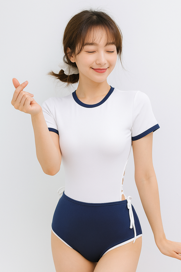 Side-Tie Rival Sporty Cosplay Set